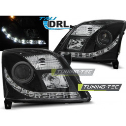 Fényszóró OPEL VECTRA C 04.02-08.05 TRU DRL fekete