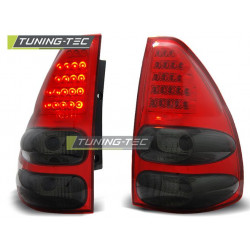 LED Hátsó lámpa TOYOTA LAND CRUISER 120 03-09 piros FÜSTSZÍN LED