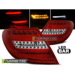 LED BAR Hátsó lámpa piros fehér MERCEDES C-KLASA W204 SEDAN 07-10
