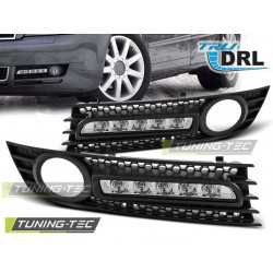 Ködlámpa borítás LED DRL AUDI A4 01-04