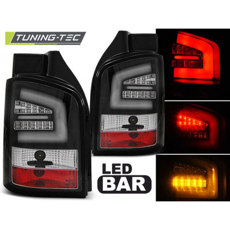 Világítás LED BAR Hátsó lámpa fekete VW T5 04.10-15 | race-shop.hu