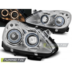 Fényszóró OPEL CORSA D 04.06-11 ANGEL EYES króm