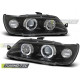 Világítás Fényszóró PEUGEOT 306 02.93-04.97 ANGEL EYES fekete | race-shop.hu