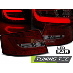LED Hátsó lámpa piros FÜSTSZÍN AUDI A6 C6 SEDAN 04.04-08 7PIN