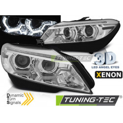 XENON Fényszóró LED DRL króm SEQ BMW Z4 E89 09-13