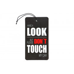 Dont touch my car légfrissítő