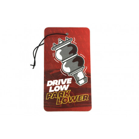 Felakasztható légfrissítők Akasztós autóillatosító RACES Drive Low Park Lower | race-shop.hu