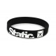 Rubber wrist band Static szilikon karszalag (Fekete) | race-shop.hu