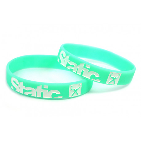 Rubber wrist band Static szilikon karszalag (Menta) | race-shop.hu