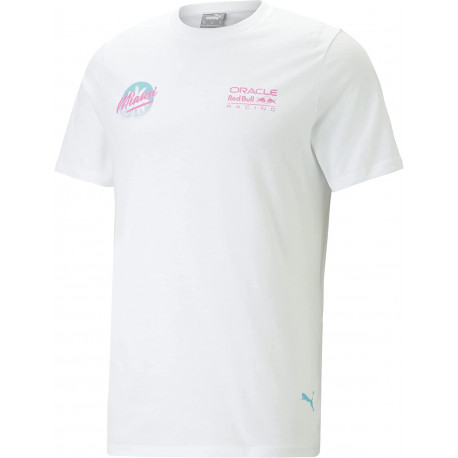 Pólók Póló RED BULL RACING F1 Miami GP, fehér | race-shop.hu