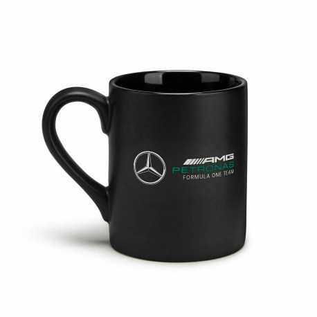Reklámtermékek és ajándékok Mercedes AMG PETRONAS F1 bögre, fekete | race-shop.hu