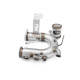 Down pipe, dump pipe Downpipe AUDI A4, A5 B8 2.0 TDI | race-shop.hu
