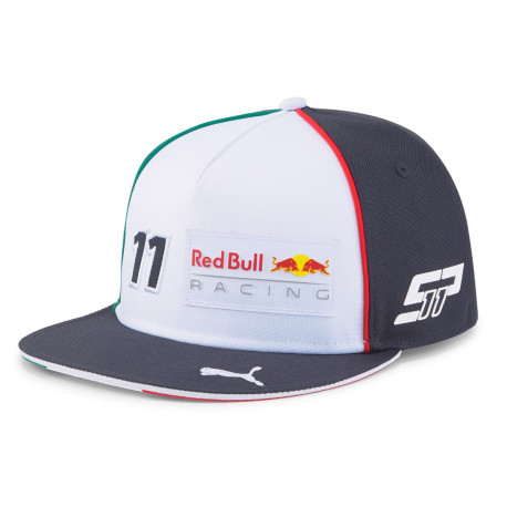 Téli Sapkák és Baseball sapkák Sergio Perez Red Bull Racing flat cap, white | race-shop.hu
