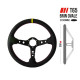 Kormányok 3 küllős sportkormány RRS Monte Carlo F65, 350mm, bőr, 65mm mélység, fekete/sárga/piros | race-shop.hu