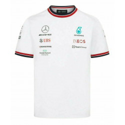 T-Shirt Mercedes Benz AMG Petronas F1, fehér