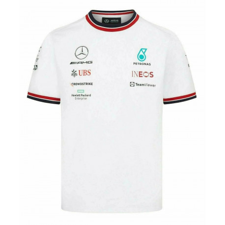 Pólók Póló MERCEDES AMG PETRONAS F1, fehér | race-shop.hu