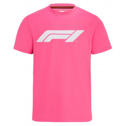 Póló F1 Logo, rózsaszín
