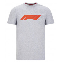 Póló F1 Logo, szürke