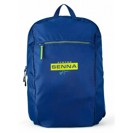 Táskák, pénztárcák Ayrton Senna Packable Backpack (Navy) | race-shop.hu