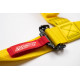 Biztonsági övek 4 pontos biztonsági öv RACES Tuning sorozat, 2" (50mm), sárga színben | race-shop.hu