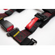 Biztonsági övek 4 pontos sport biztonsági öv RACES Tuning 2" (50mm), fekete | race-shop.hu