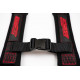 Biztonsági övek 4 pontos sport biztonsági öv RACES Tuning 2" (50mm), fekete | race-shop.hu