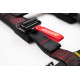 Biztonsági övek 4 pontos sport biztonsági öv RACES Tuning 2" (50mm), fekete | race-shop.hu