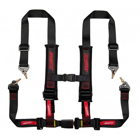 Biztonsági övek 4 pontos sport biztonsági öv RACES Tuning 2" (50mm), fekete | race-shop.hu