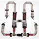 Biztonsági övek 4 pontos sport biztonsági öv RACES Tuning 2" (50mm), szürke | race-shop.hu