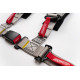Biztonsági övek 4 pontos sport biztonsági öv RACES Tuning 2" (50mm), szürke | race-shop.hu