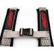 Biztonsági övek 4 pontos sport biztonsági öv RACES Tuning 2" (50mm), szürke | race-shop.hu