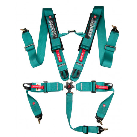 Biztonsági övek 5 pontos sport biztonsági öv RACES Motorsport 3" (76mm) (LIMITED EDITION), akvamarin | race-shop.hu