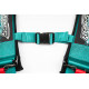Biztonsági övek 5 pontos biztonsági öv RACES Motorsport sorozat, 3" (76mm), aquazöld (LIMITED EDITION) | race-shop.hu