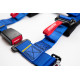 Biztonsági övek 4 pontos sport biztonsági öv RACES Tuning 2" (50mm), kék | race-shop.hu