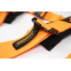 Biztonsági övek 5 pontos sport biztonsági öv RACES Motorsport 3" (76mm), narancssárga | race-shop.hu