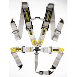 5 pontos sport biztonsági öv RACES Motorsport 3" (76mm), szürke