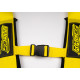 Biztonsági övek 5 pontos sport biztonsági öv RACES Motorsport 3" (76mm), sárga | race-shop.hu