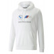 Pulóverek és kabatok Puma BMW MMS Essential férfi kapucnis pulóver, fehér | race-shop.hu