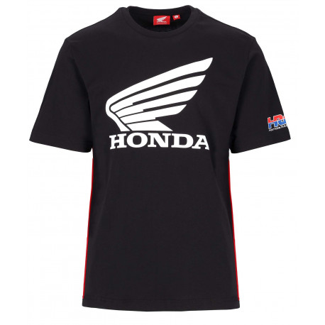 Pólók HRC Honda Wing Póló, fekete | race-shop.hu