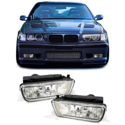 átlátszó üvegű ködlámpa 3 series BMW E36 és M3 90-99