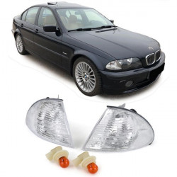 fehér irányjelző pár jobb bal BMW 3 Series E46 Sedan Touring 98-01