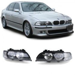 fényszórók fehér irányjelzőkkel jobb + bal BMW 5 series E39 95-00