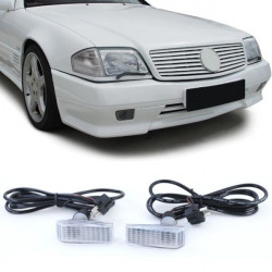 oldalsó ívek fehér pár Mercedes C Class W202 SL R129 W140 190 W201