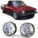 Világítás Átlátszó üveg fényszórók H4 króm VW Caddy I 82-92 + Jetta I 79-84 | race-shop.hu