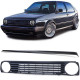 RACES hűtőrács VW Golf 2 83-91-hez, fekete