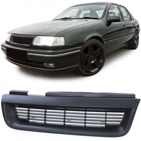 Body kitek és vizuális kiegészítők RACES hűtőrács (Sport) Opel Vectra A 92-95-höz, matt fekete | race-shop.hu