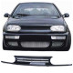 Body kitek és vizuális kiegészítők RACES hűtőrács (Sport) VW Golf 3 91-97-hez, ABS | race-shop.hu
