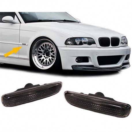Világítás oldalsó ívek Fekete Pár BMW 3ER E46 Coupe Limo Touring | race-shop.hu