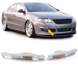 RACES első irányjelzők VW Passat 3C B6 05-10-hoz, átlátszó, fehér