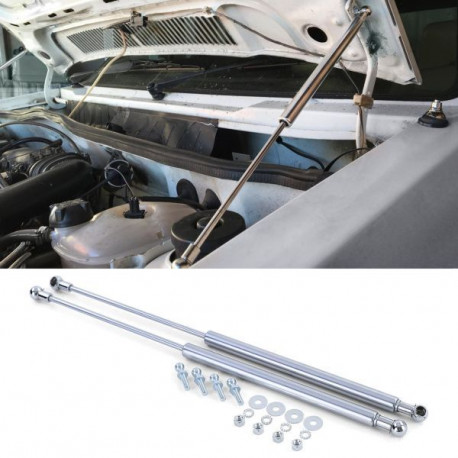 Body kitek és vizuális kiegészítők motorháztető emelő csappantyú króm VW Golf 1 Sedan Convertible 74-93 | race-shop.hu